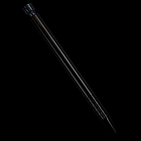 Zirconium Pencil with Titanium Damascus Knock