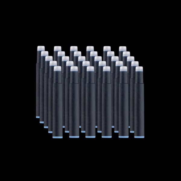 Touch Futu 10x Zwart/Blauw Inkt Refill 70mm/7cm Balpen