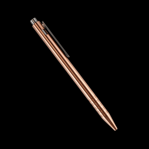 ADJUSTABLE BOLT ACTION PEN WITH CLIP