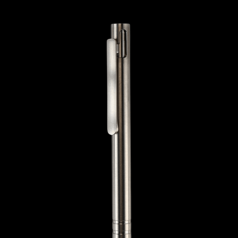 ADJUSTABLE BOLT ACTION PEN WITH CLIP