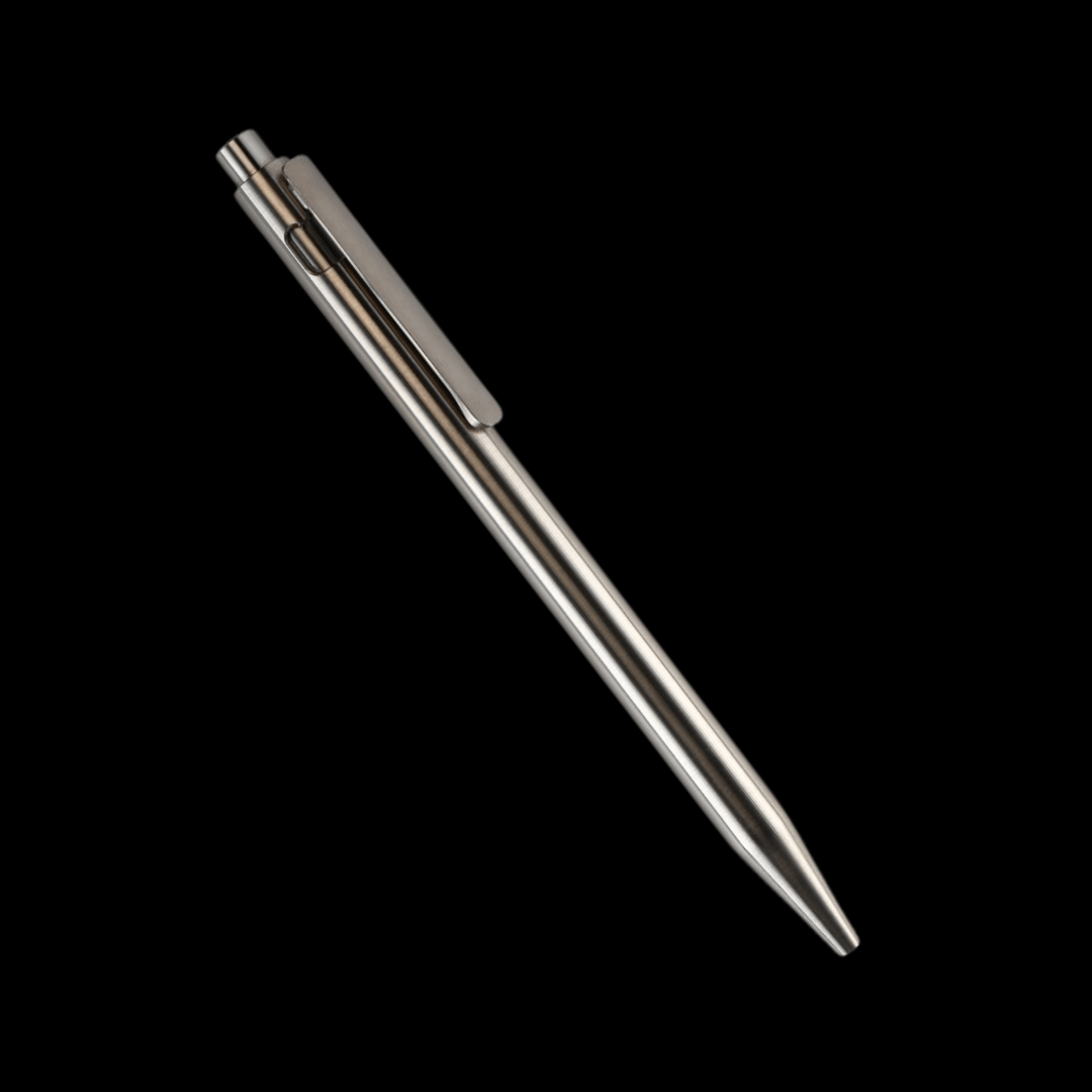 ADJUSTABLE BOLT ACTION PEN WITH CLIP