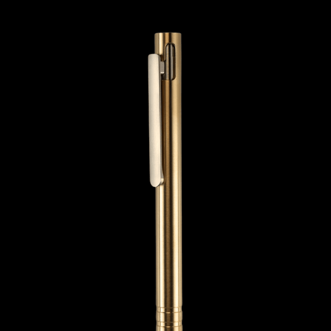 ADJUSTABLE BOLT ACTION PEN WITH CLIP