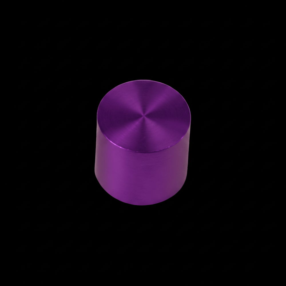 Purple Anodized Aluminum Body Cap