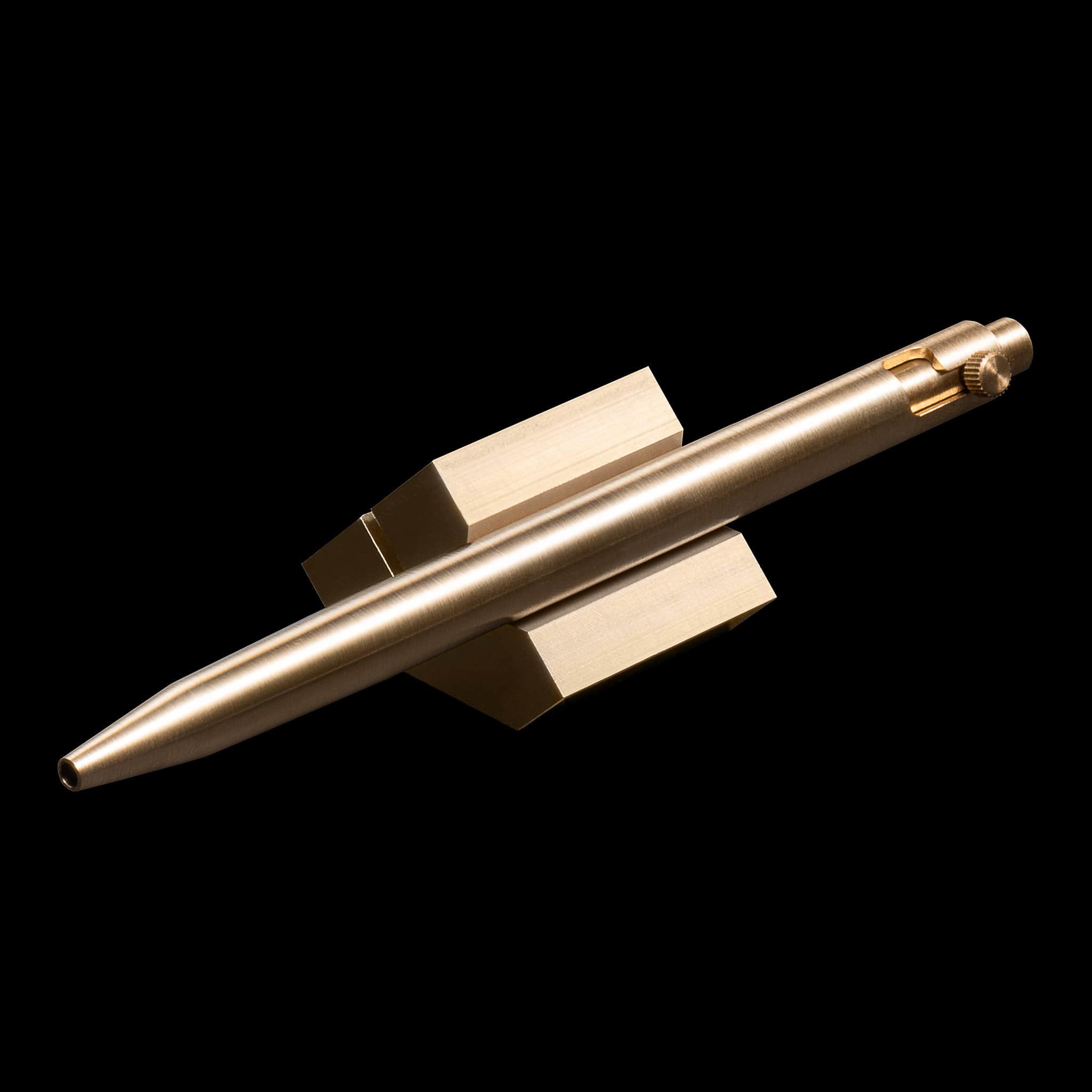 Bolt Action Bronze Pen – Craft and Lore